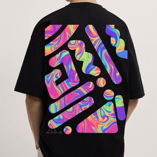 Luxury oversized dropped shoulders heavy cotton Tshirt (COLORS)
